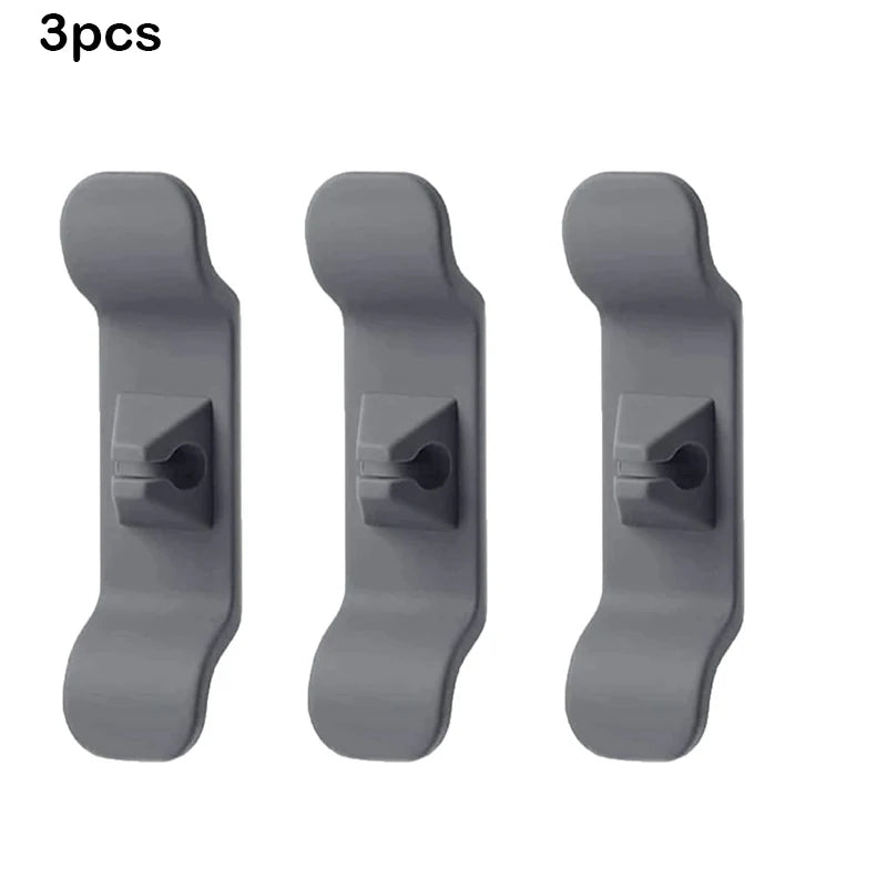 Kitchen Appliance Cord Wrapper & Cable Organizer Clips Cable Cord Organizer PLUSH Grey 3 Pcs China Mainland