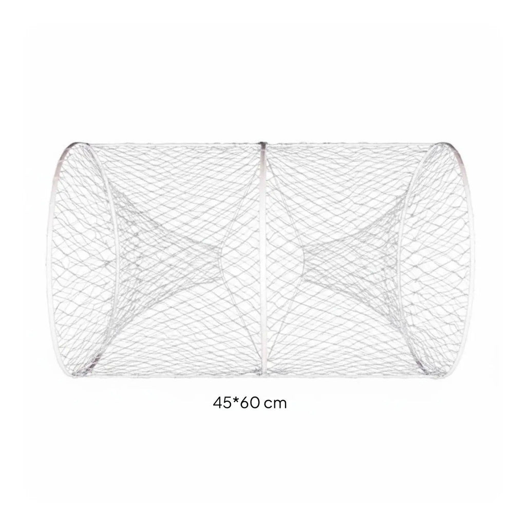 Foldable Fishing Basket Trap – Funnel Entry for Carp & Catfish Fishing Trap PLUSH