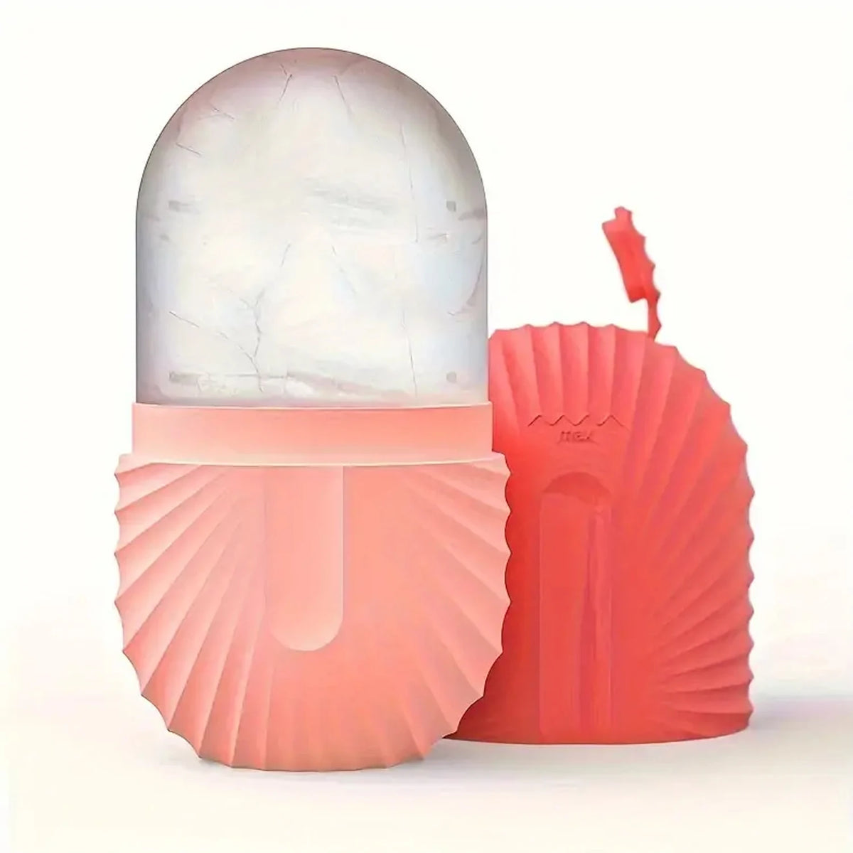 Silicone Face Ice Roller Tray – Facial Massage & Cooling Tool Facial Ice Roller PLUSH