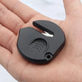 Mini Portable Knife Sharpener – Compact Kitchen & Outdoor Tool Knife Sharpener PLUSH 1pcs black