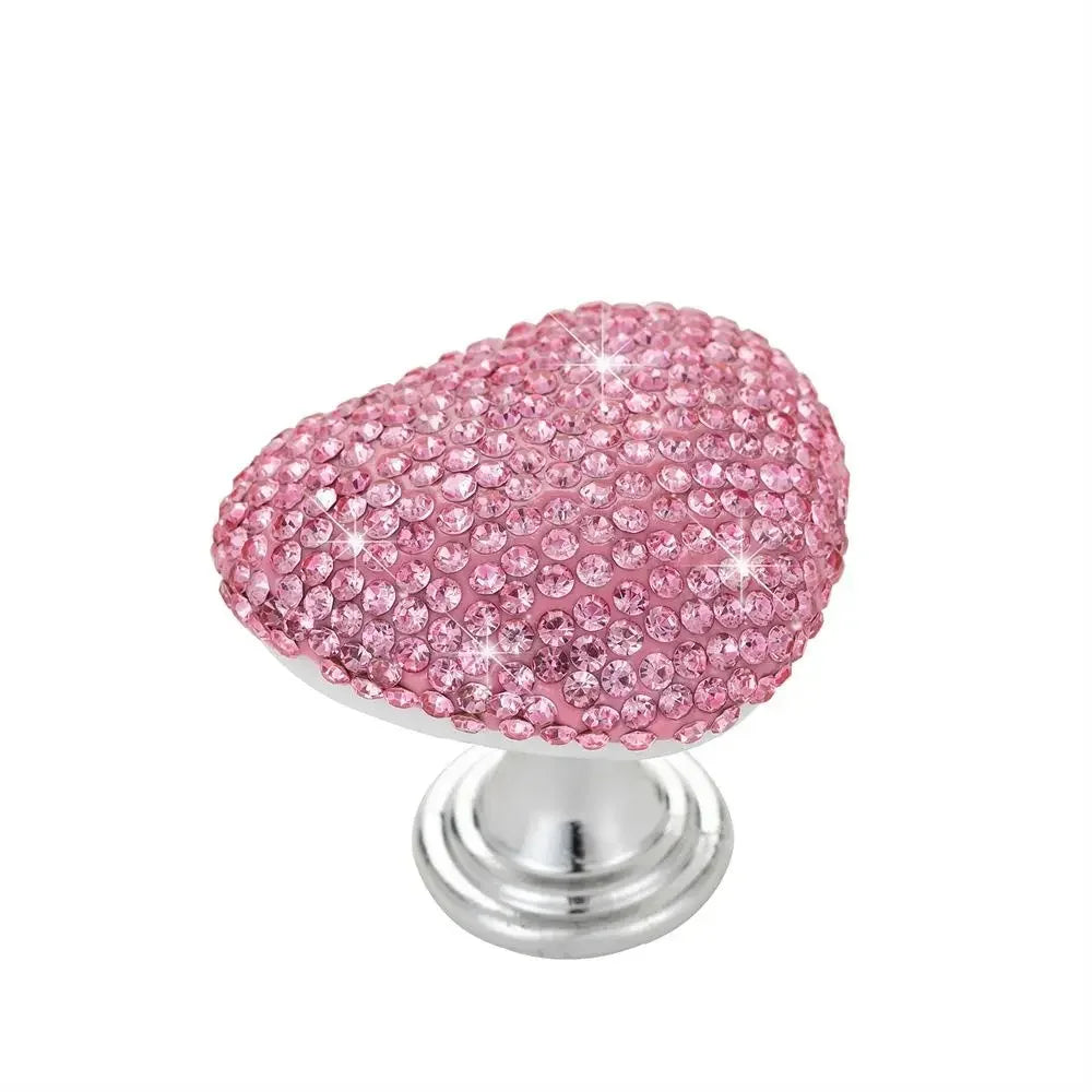 Heart-Shaped Toilet Flush Button Aid – Manicure Protector Toilet Button Aid PLUSH Pink