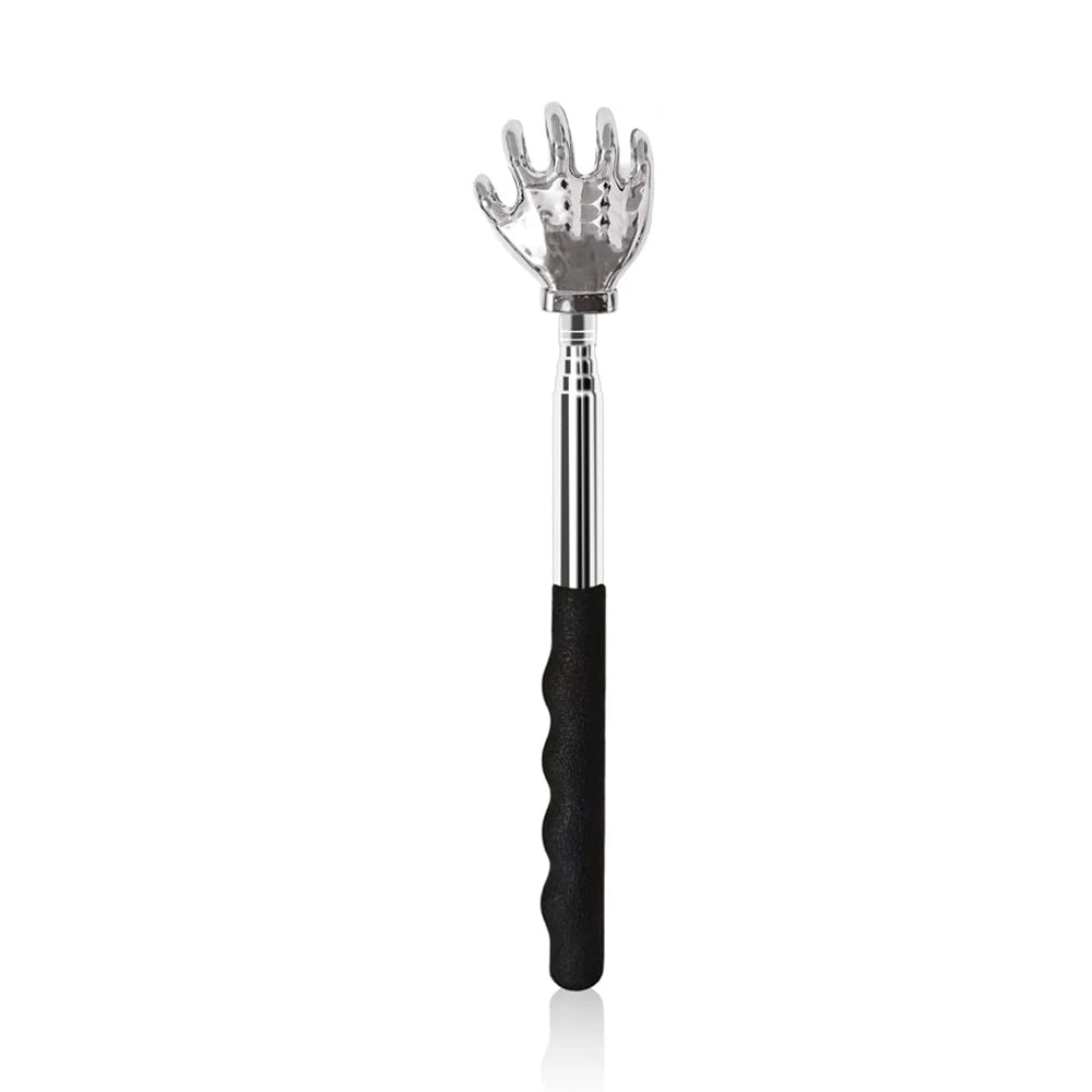 Telescopic Back Scratcher – Extendable Metal Claw Massager Back Scratcher Tool PLUSH 5-Claw