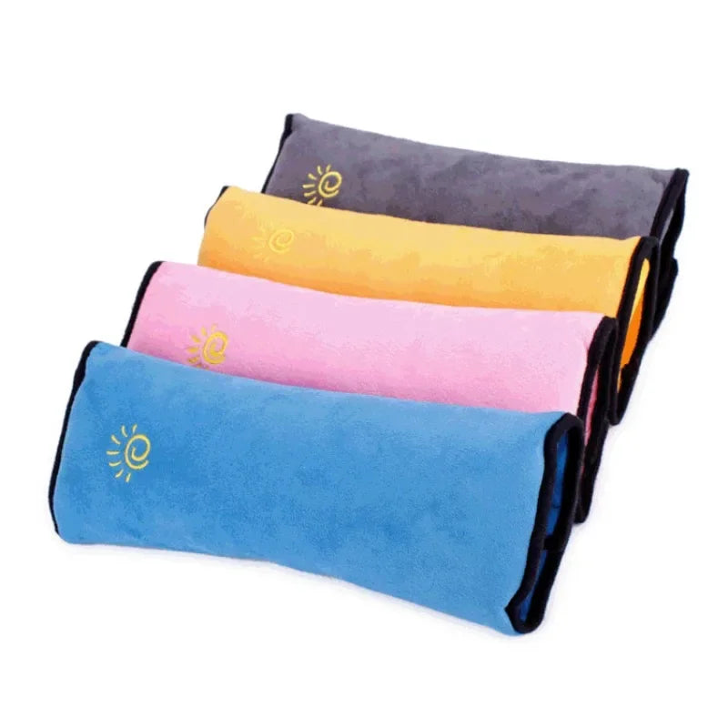 Kids Car Seat Belt Pillow – Plush Shoulder Cushion & Head Support Car Seat Belt Pillow PLUSH