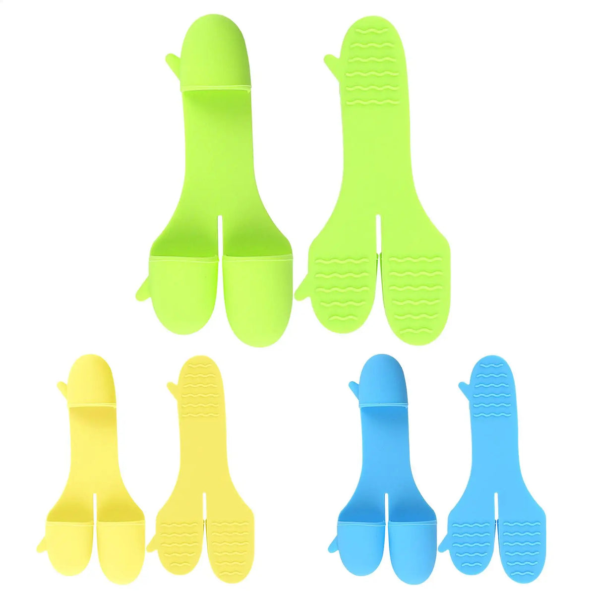 Silicone Oven Mitts – Heat-Resistant Baking Gloves (1 Pair) Silicone Oven Mitts PLUSH