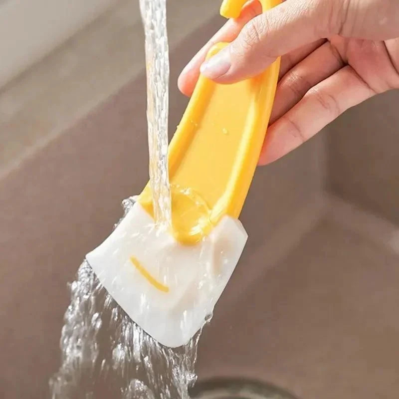 Silicone Kitchen Scraper & Cleaning Spatula – Eco-Friendly Kitchen Scraper Spatula PLUSH