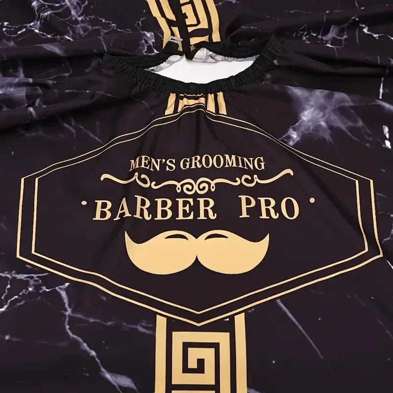 Professional Haircutting Kit – Cape, Apron & Neck Duster Brush Barber Haircutting Kit PLUSH