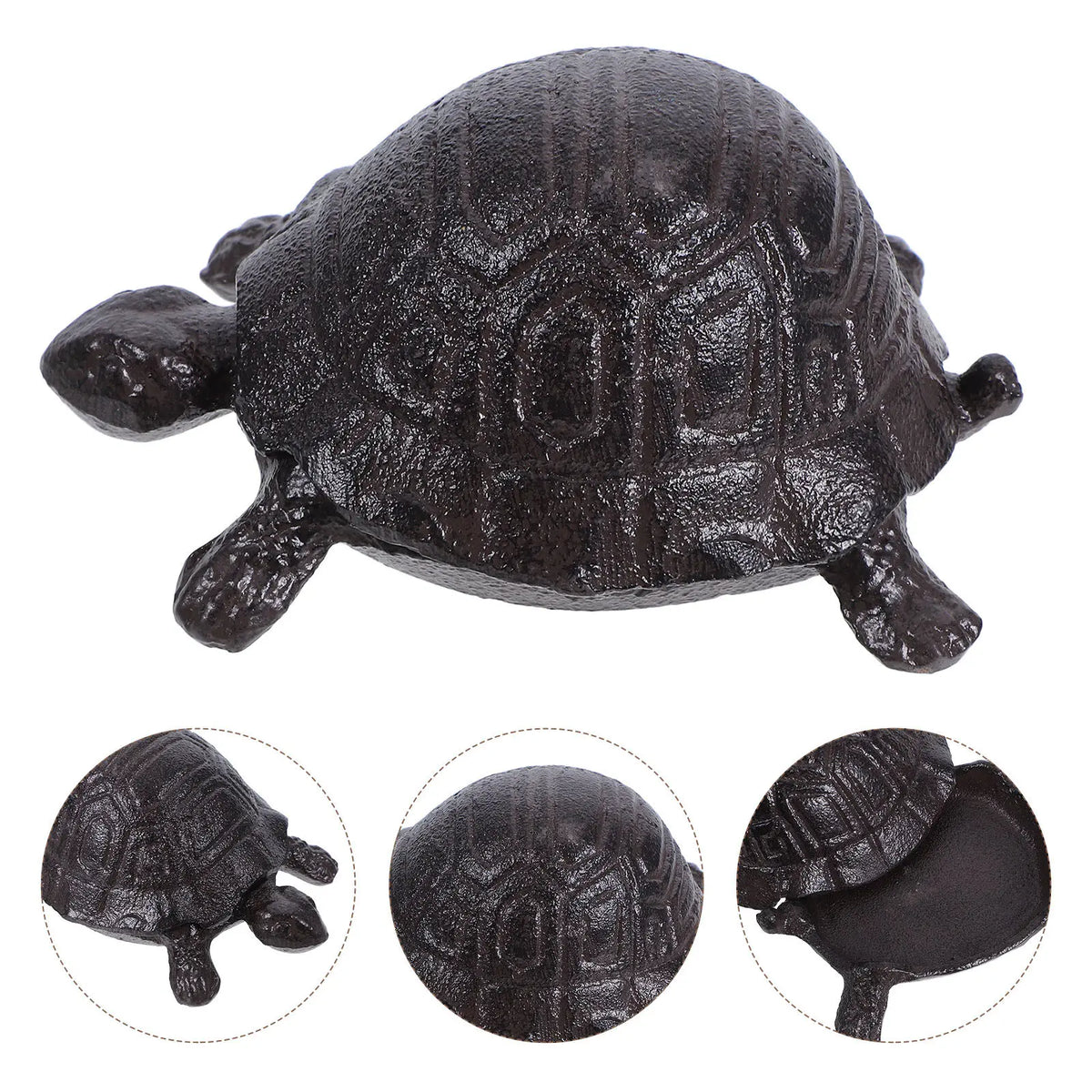 Vintage Cast Iron Turtle Key Hider – Outdoor Garden Decor Outdoor Key Hider PLUSH Default Title