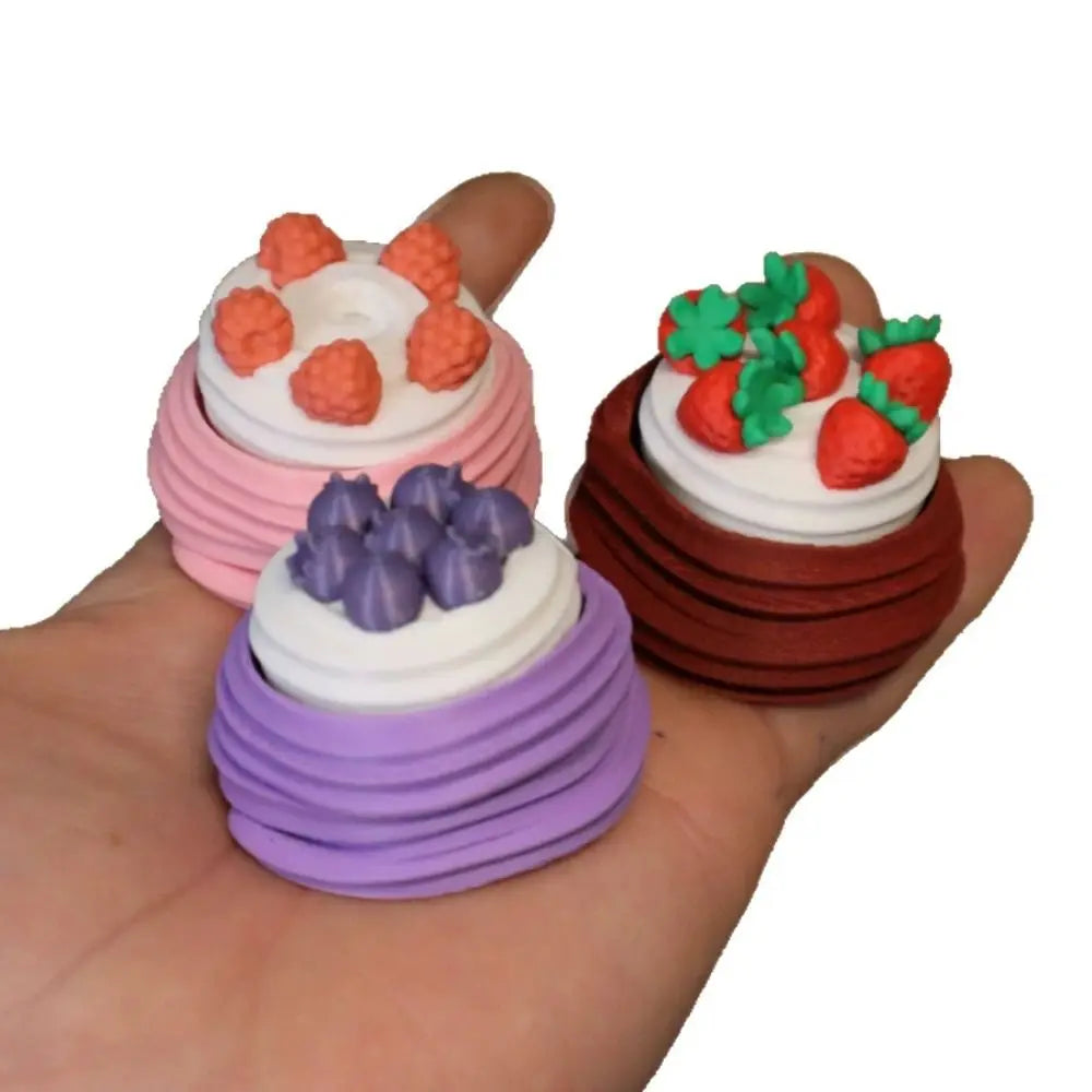 3D Printed Clicker Keychain – Push Button Fidget Bag Charm Fidget Keychain Charm PLUSH