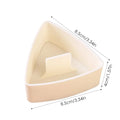 Triangle Onigiri Mold – Rice Ball Maker Press | Sushi Tool Sushi Mold Tool PLUSH Beige