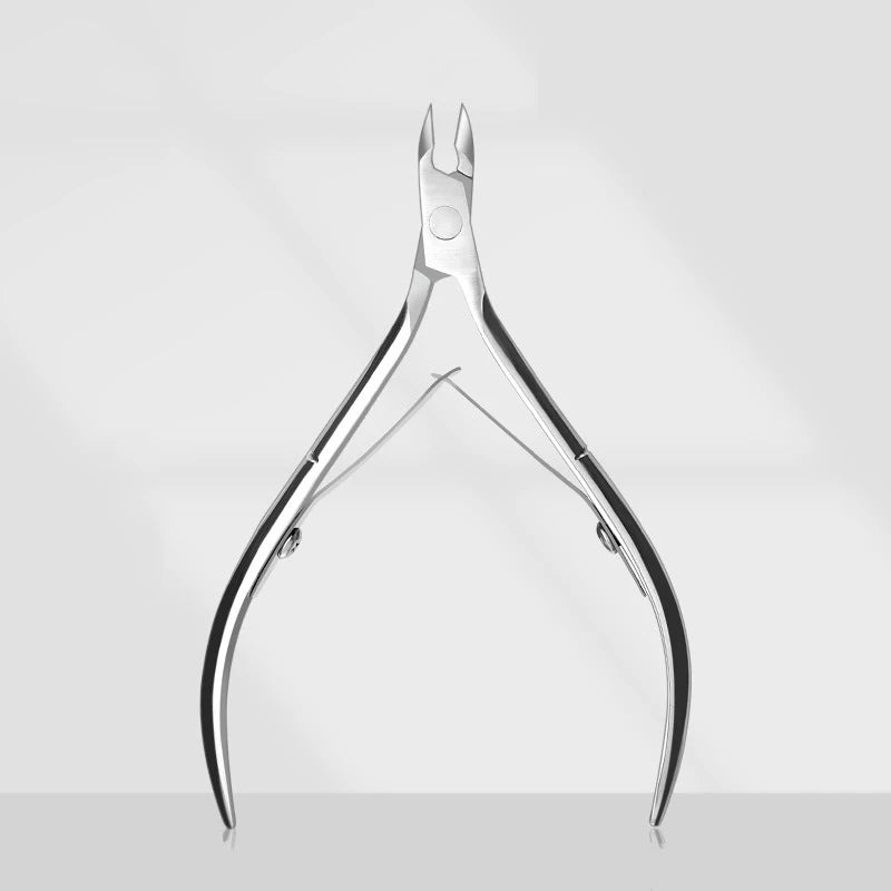 Stainless Steel Cuticle Clippers Set – Professional Nail Tools Cuticle Clipper Set PLUSH Silvery 1 Pc
