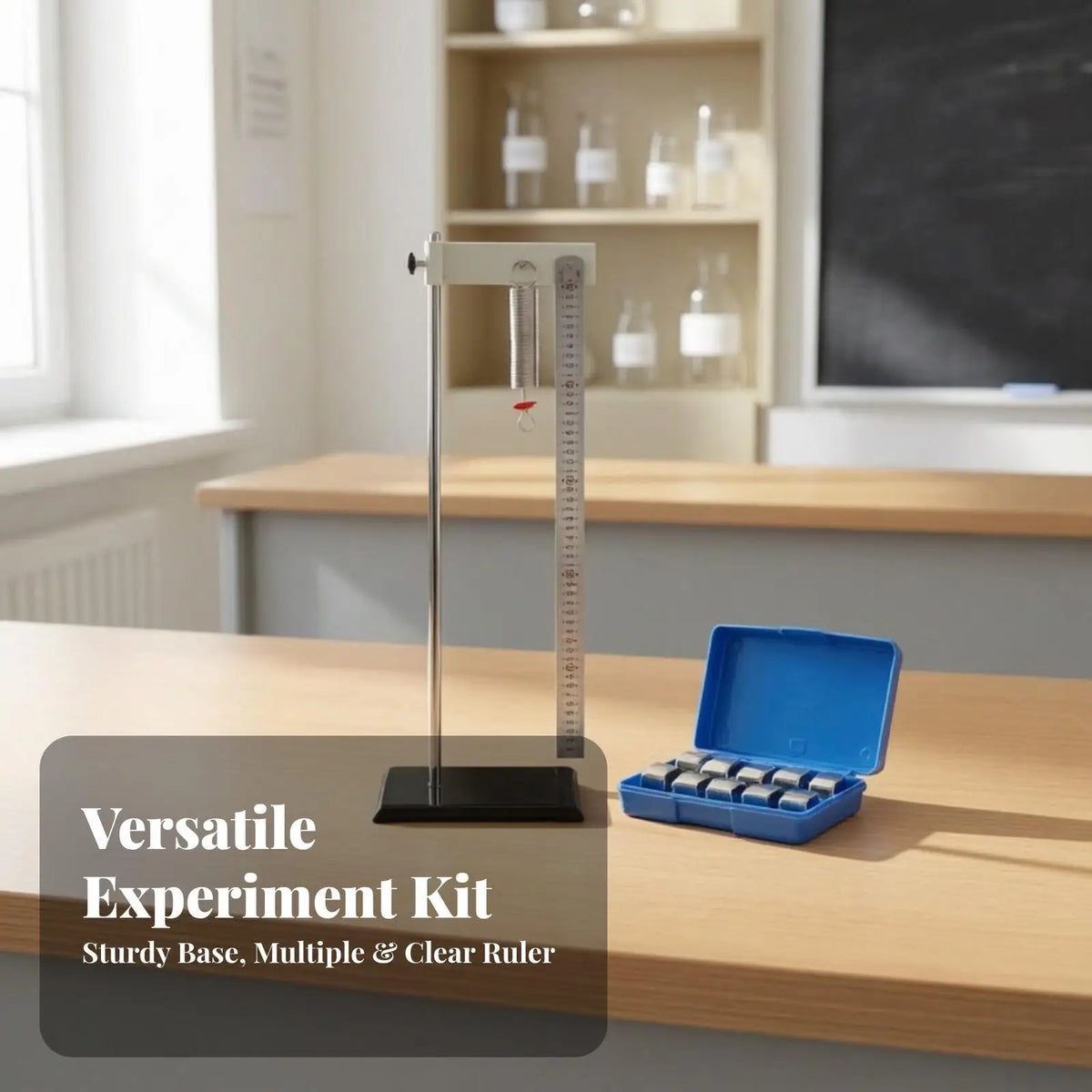 Hooke's Law Apparatus – Vertical Physics Experiment Kit Physics Experiment Kit PLUSH