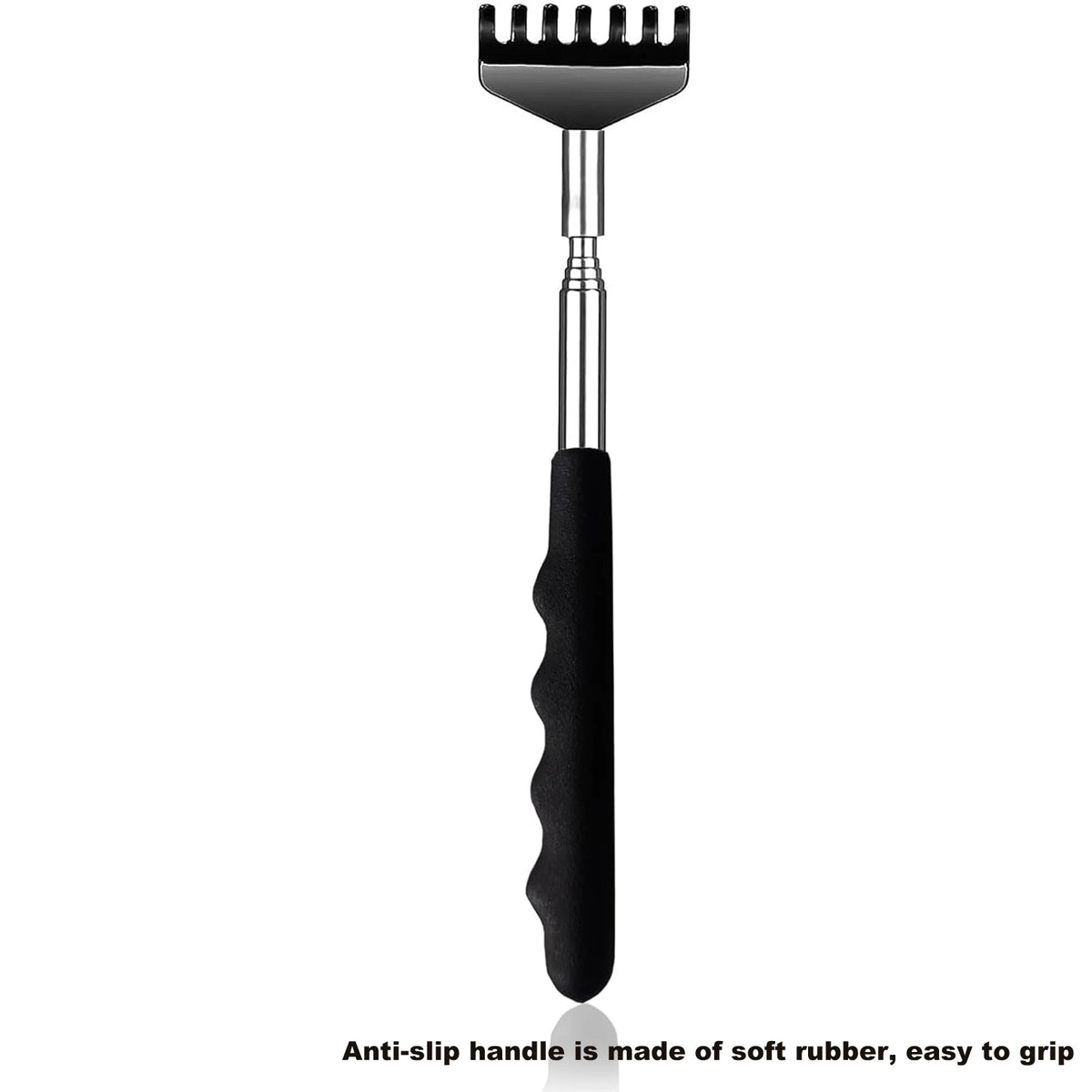 Telescopic Back Scratcher – Adjustable Stainless Steel Massager Back Scratcher Massager PLUSH Upgraded