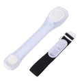 Adjustable LED Light-Up Armband – Glow Running Wristband LED Sports Armband PLUSH White