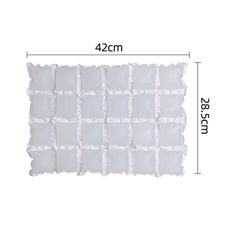 Reusable Gel Ice Pack | Auto Water Absorption Cooling Bag Reusable Ice Pack PLUSH 24 grids