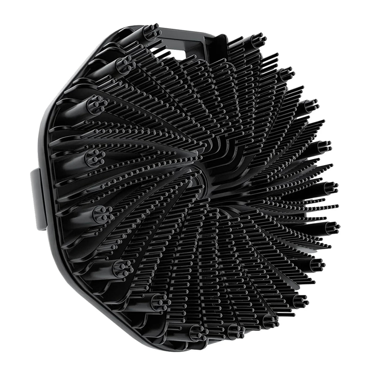 Silicone Body Scrubber Shower Brush – Exfoliating Back Brush Bath Scrubber Brush PLUSH Black