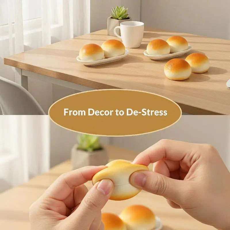 Milk Bread Slow Rising Squeeze Toy – Soft Fidget Squishy Squishy Fidget Toy PLUSH