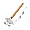 Stainless Steel Potato Masher – Manual Veggie & Fruit Crusher Kitchen Masher Tool PLUSH 1PC