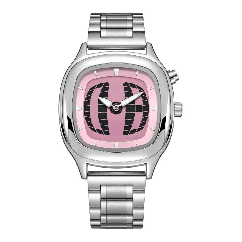 Y2K Retro Unisex Quartz Watch – Analog Digital Streetwear Retro Fashion Watch PLUSH C3