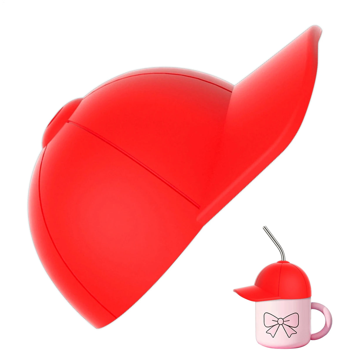 Reusable Silicone Mug Lid – Universal Dust-Proof Cup Cover Silicone Mug Lid PLUSH
