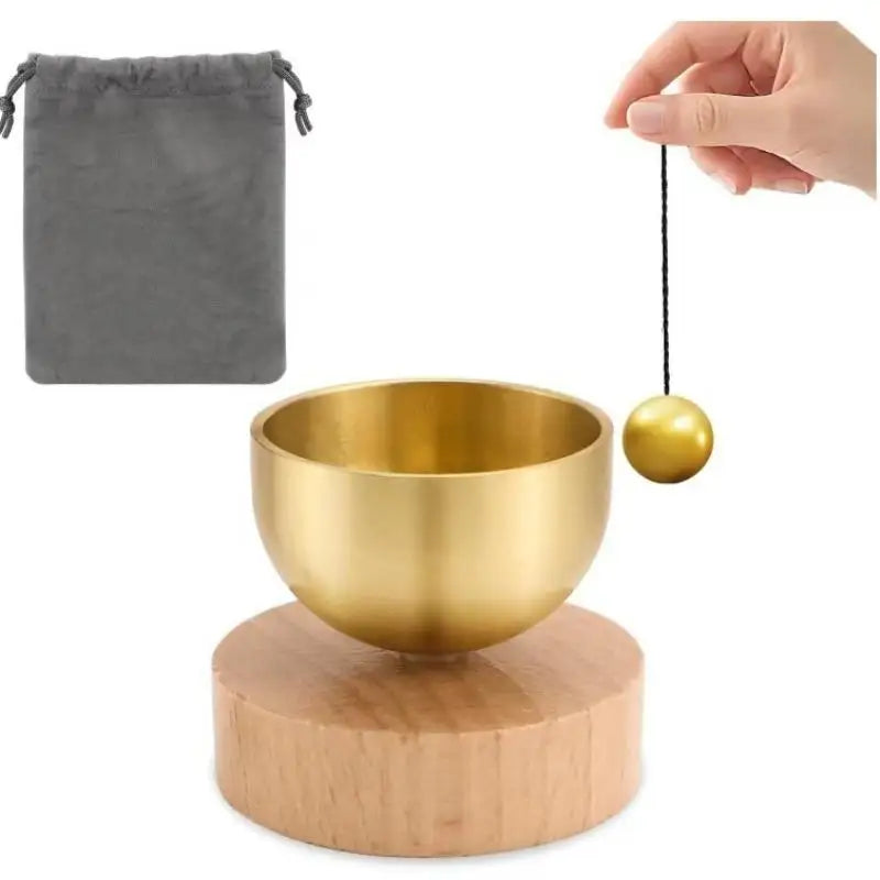 Mini Singing Bowl Set for Yoga, Meditation & Relaxation Meditation Singing Bowl PLUSH