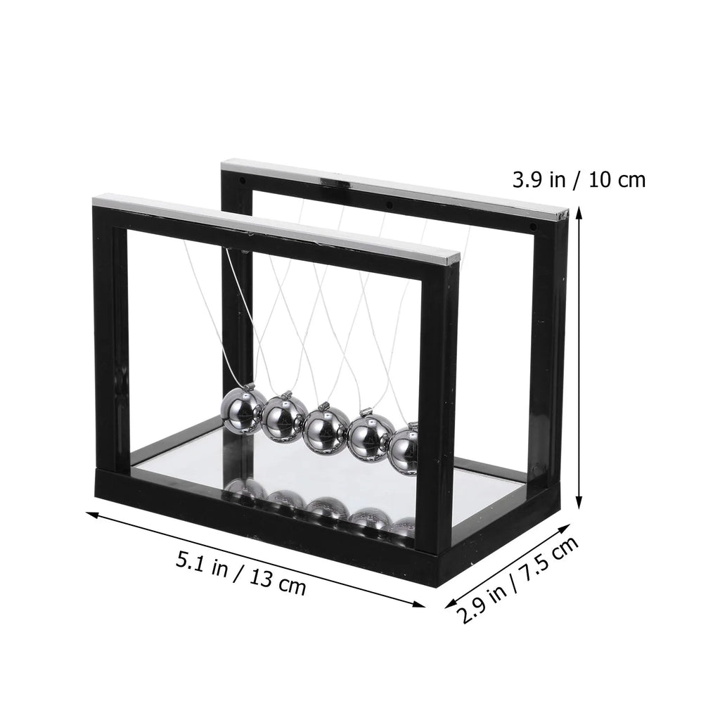 Newton's Cradle Pendulum – Physics Desk Gadget & Decoration Physics Desk Gadget PLUSH