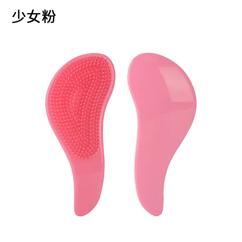 Marble Anti-Static Detangling Massage Hair Comb | Salon Brush Hair Detangling Comb PLUSH 3