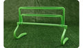 Foldable Adjustable Agility Hurdles – Soccer Football Training Agility Training Hurdles PLUSH green