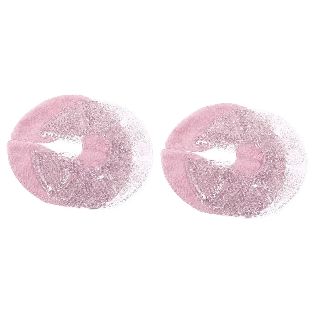 Hot Cold Breast Therapy Gel Pads – Nursing & Postpartum Care Nursing Gel Pads PLUSH Pink2pcs