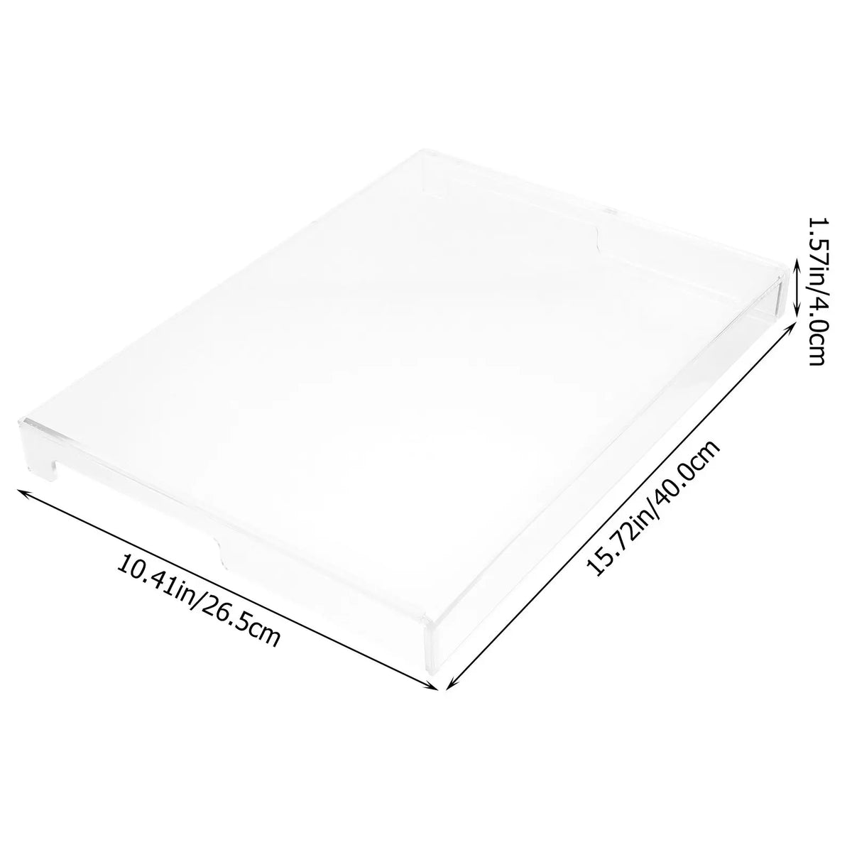 Clear Acrylic Keyboard Cover – Dustproof & Splash-Resistant Keyboard Cover PLUSH