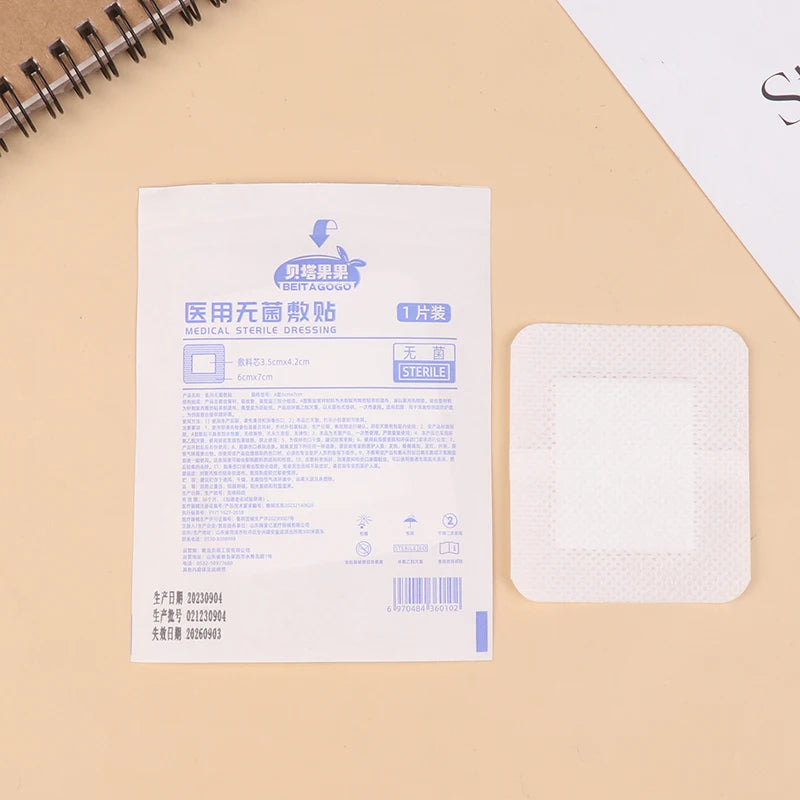 Waterproof Sterile Wound Dressings Transparent PU Film 20–200pcs Sterile Wound Dressing PLUSH