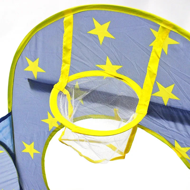Kids 3-in-1 Play Tent, Tunnel & Ball Pit Playpen Set Kids Play Tent Set PLUSH