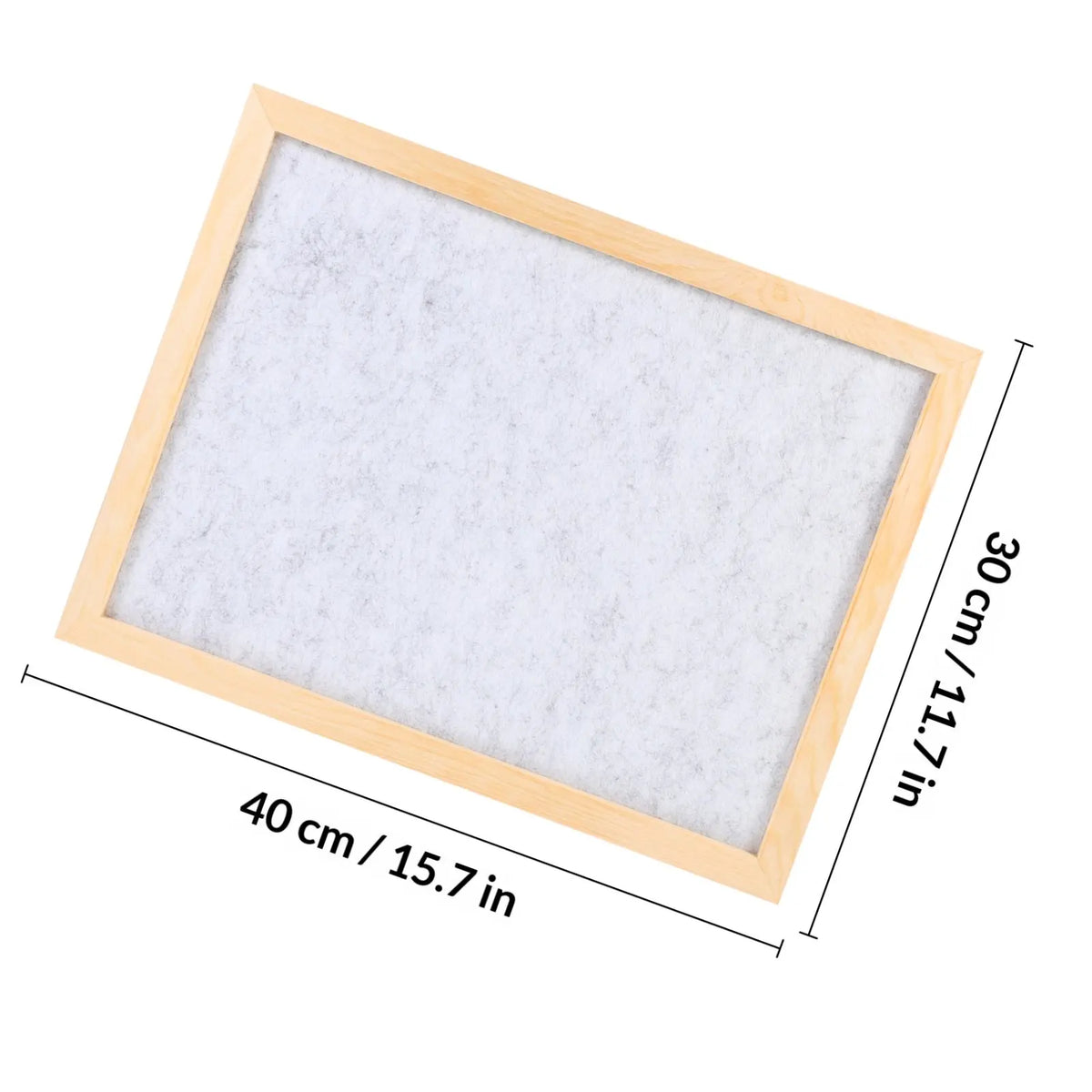 Children's DIY Felt Bulletin Board – Photo & Memo Display Felt Bulletin Board PLUSH Light Grey