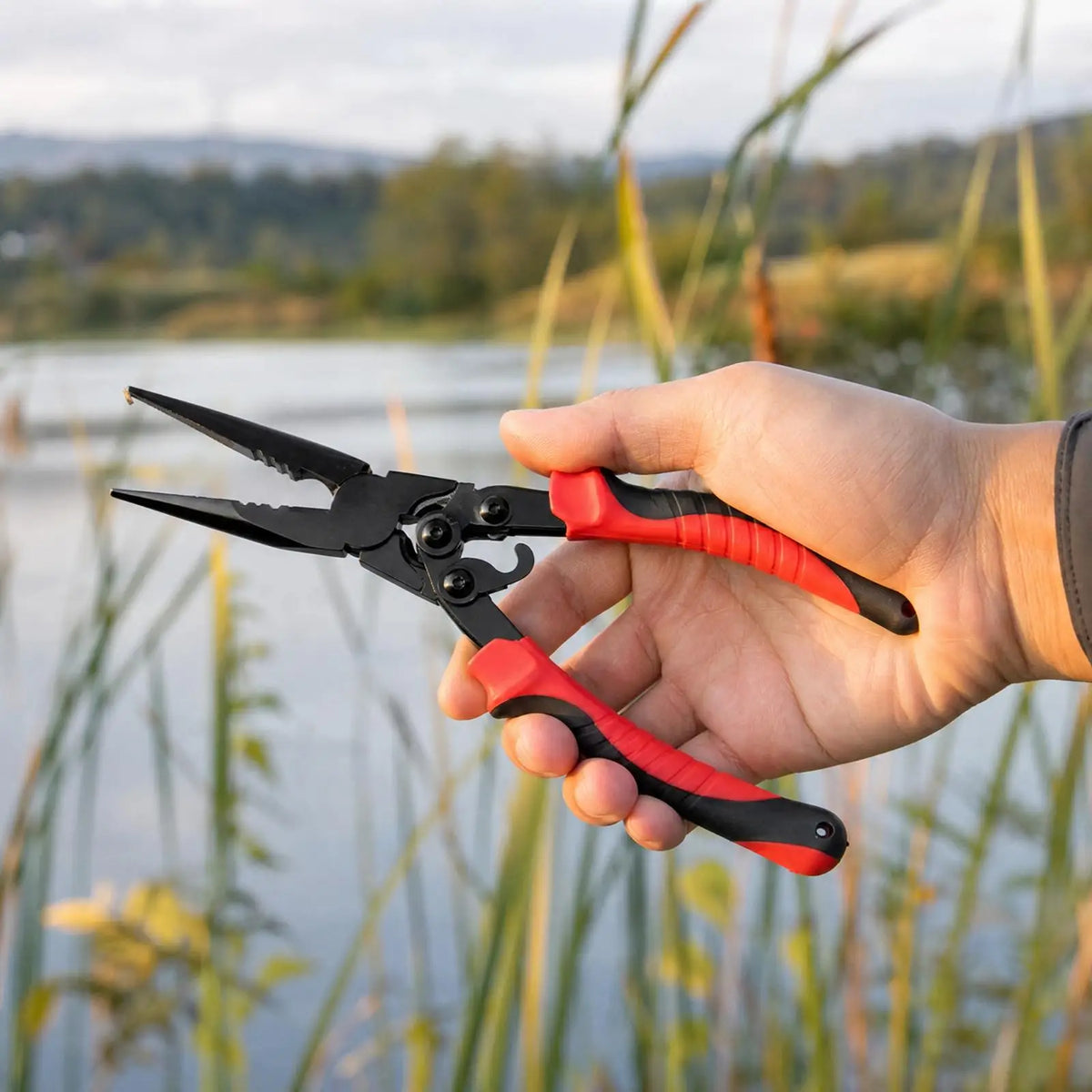 High Carbon Steel Fishing Hook Remover Pliers | Ergonomic Fishing Pliers PLUSH