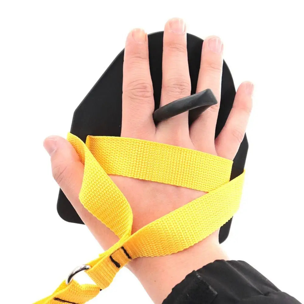 Webbed Hand Paddles & Resistance Bands – Swim Strength Trainer Swim Training Paddles PLUSH
