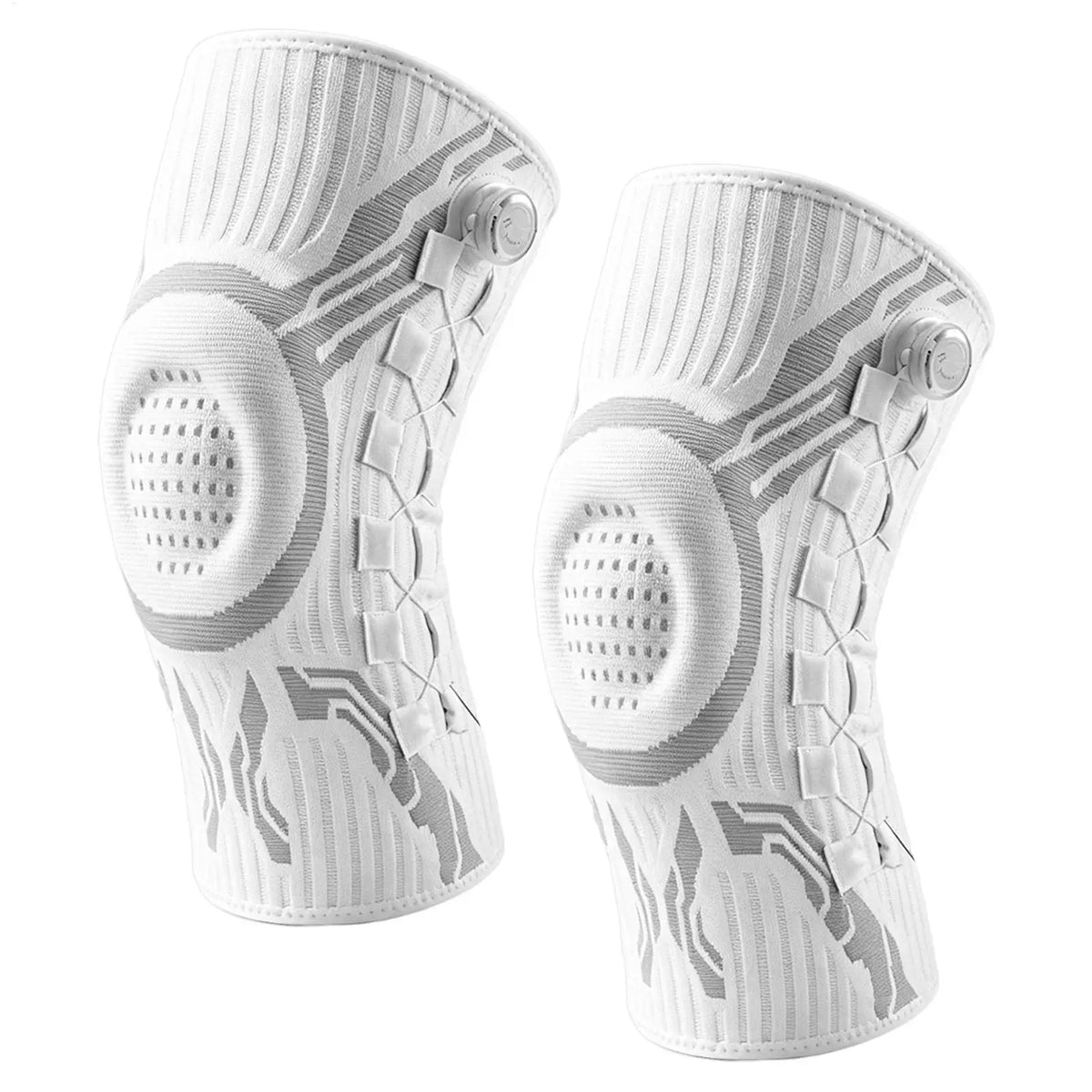 Knee Compression Brace Sleeves 1 Pair – Sports & Workout Knee Compression Brace PLUSH