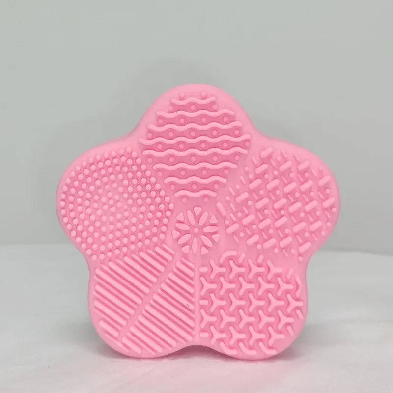 Seashell Silicone Makeup Brush Cleaner Scrubber Pad Brush Cleaner Pad PLUSH No.11