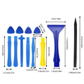 12Pcs Plastic Spudger Pry Tool Kit for Phone & Laptop Repair Device Repair Tool Kit PLUSH Random color 12Pcs
