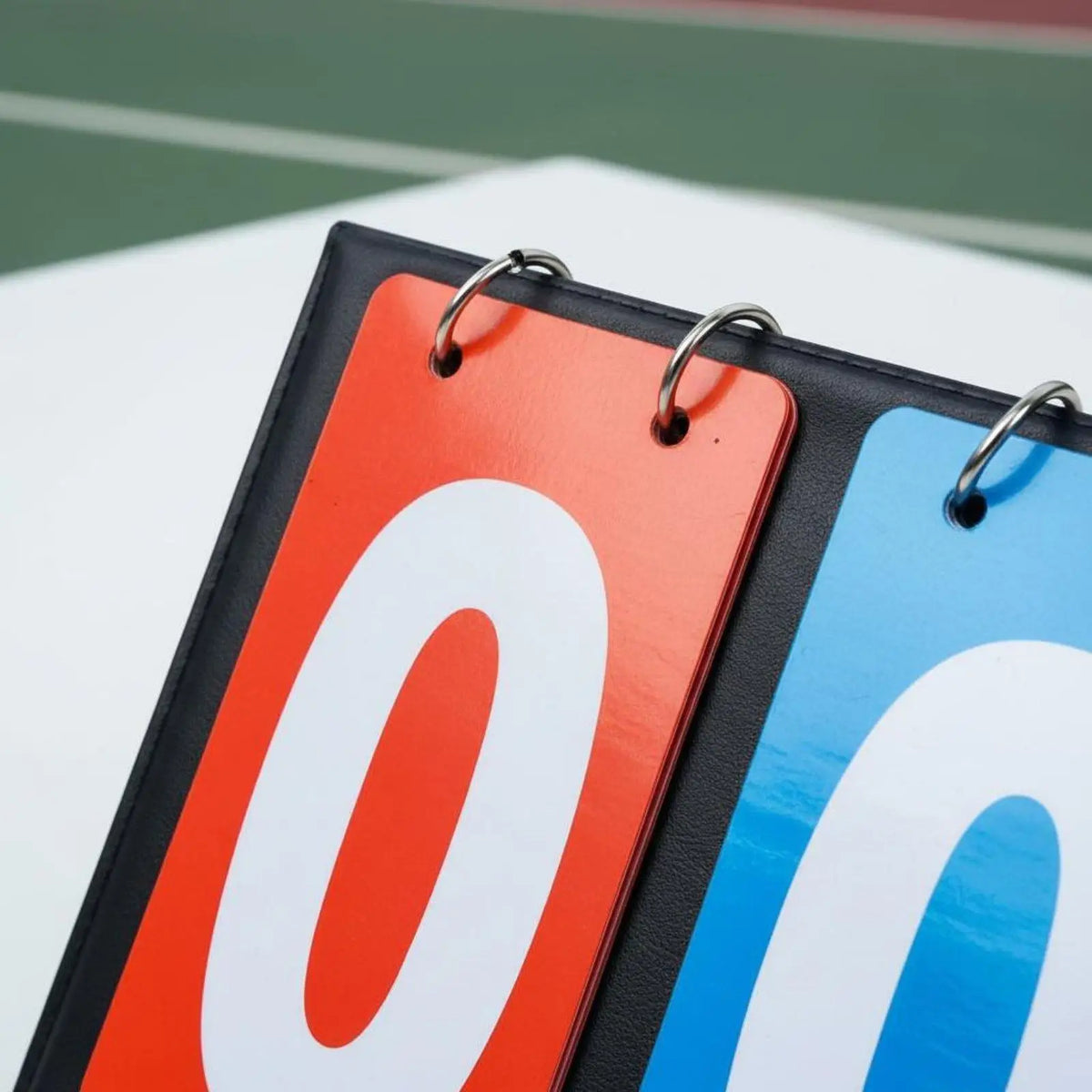 Foldable Manual Flip Sports Scoreboard – Leather Tabletop Manual Flip Scoreboard PLUSH