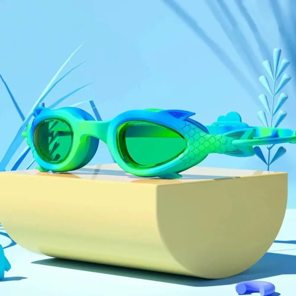 Kids Anti-Fog Swimming Goggles – HD Clear Waterproof Silicone Kids Swimming Goggles PLUSH