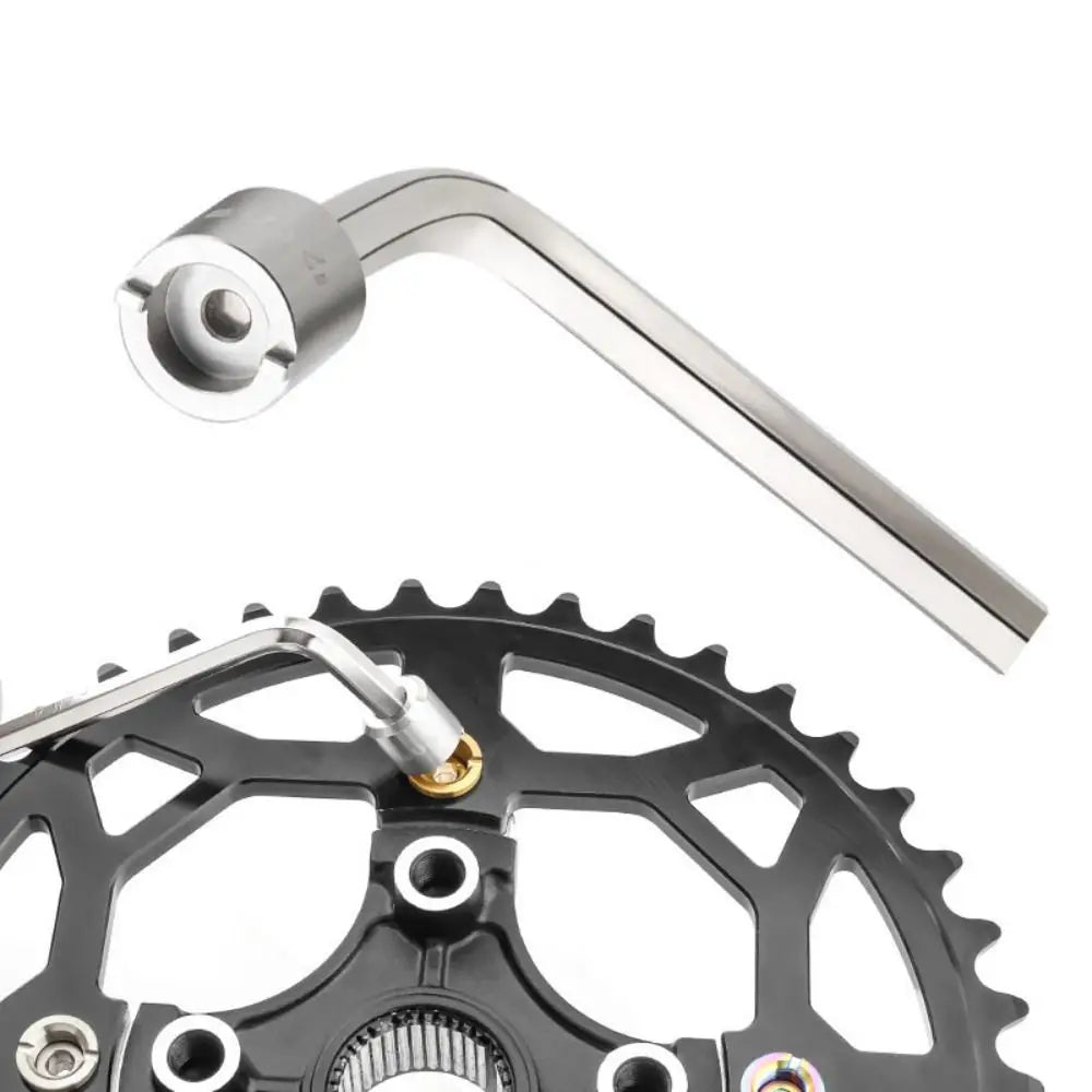 MTB Chainring Screw Wrench – Stainless Steel Bolt Nut Tool Bike Repair Wrench PLUSH