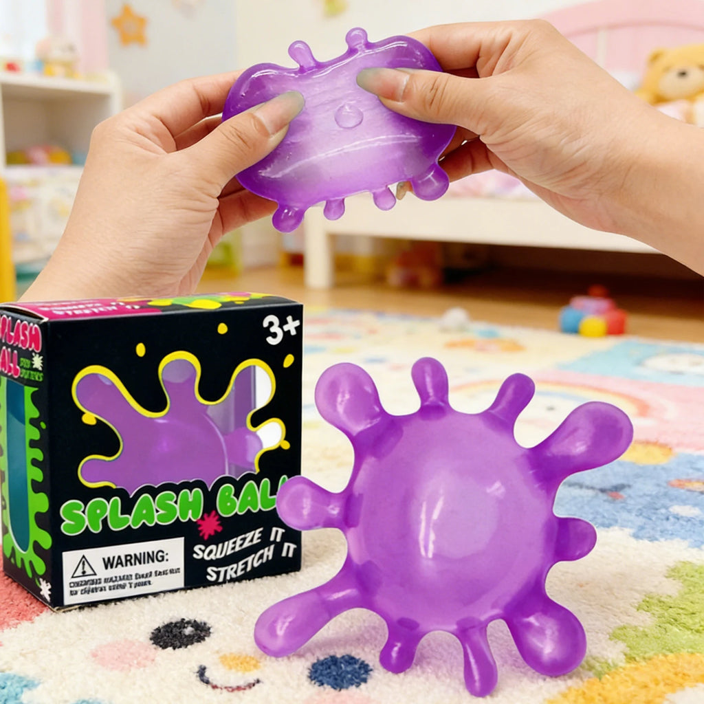 Splash Squeeze Ball – Slow Rising Squishy Fidget Toy Squishy Fidget Toy PLUSH