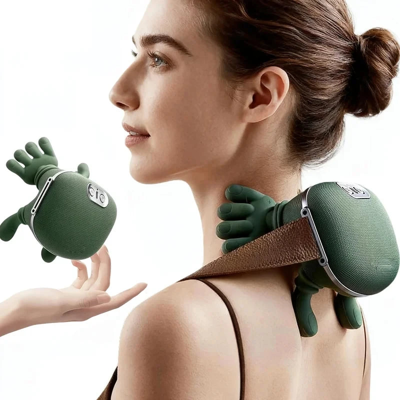 Intelligent Shoulder & Neck Massager – USB Finger Kneading Neck Shoulder Massager PLUSH