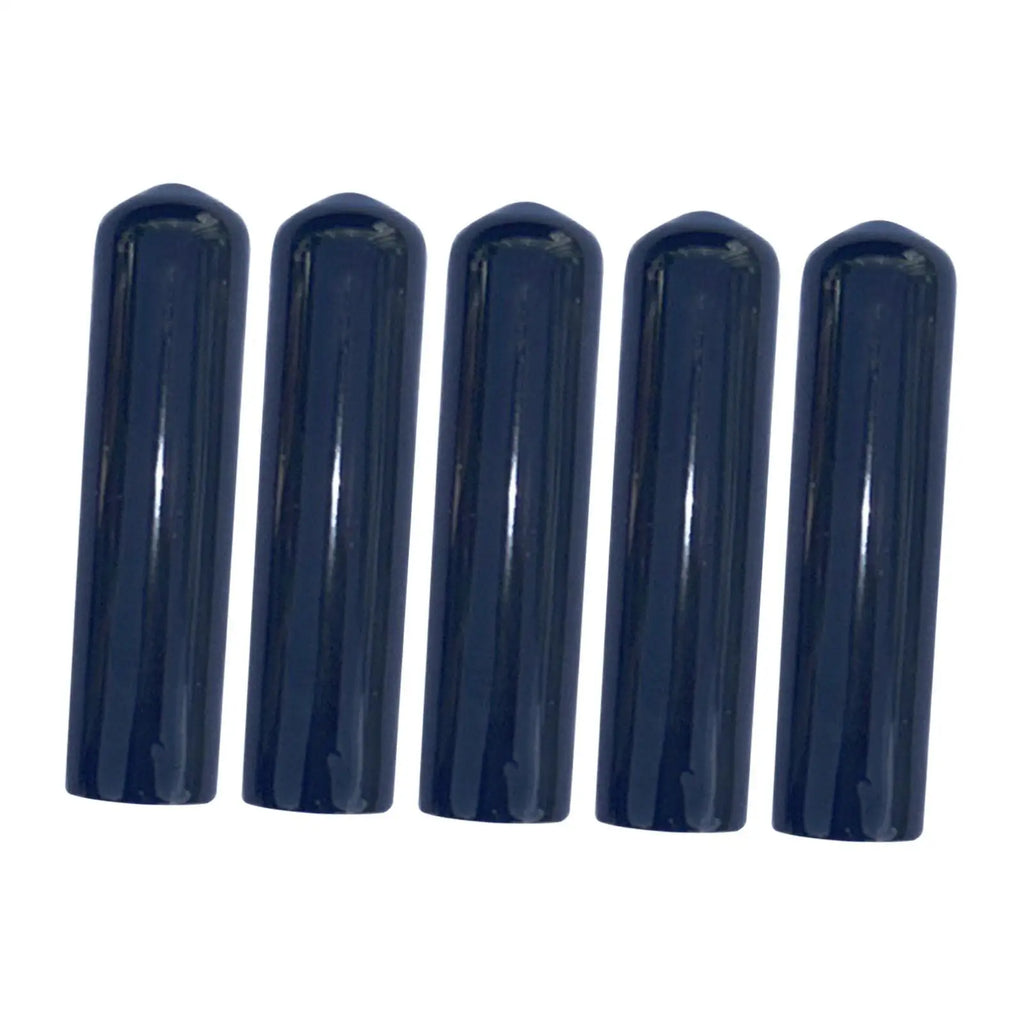 Pool Cue Tip Protectors 11.5mm Soft Caps – 5 Pack | Tooyful Cue Tip Protector PLUSH