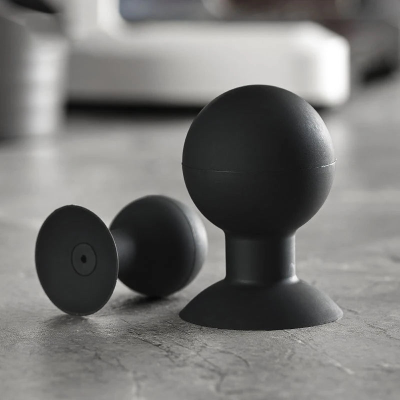 58mm Vacuum Coffee Puck Remover Tool – Silicone, Black Coffee Puck Remover PLUSH Black
