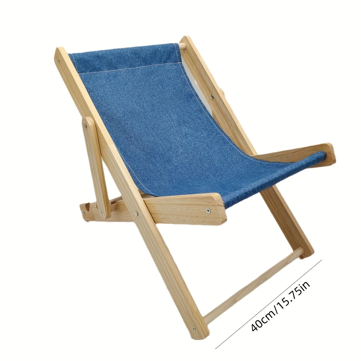 Adjustable Wooden Beach Chair – Photography Prop & Studio Decor Photography Prop PLUSH