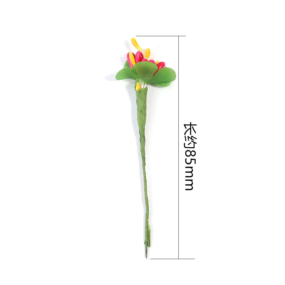 20pcs Gypsum Artificial Flower Stamens 85mm – DIY Wedding Décor Artificial Flower Stamens PLUSH