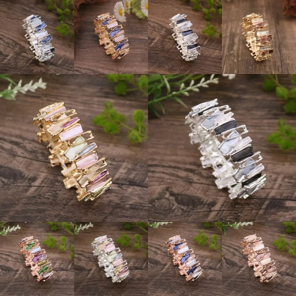 Vintage Bohemian Irregular Geometry Elastic Bangle Bracelet Elastic Bangle Bracelet PLUSH