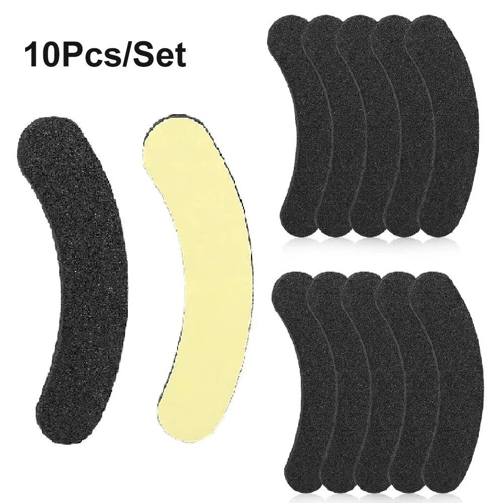 Ski Boot Heel Gel Pads – Anti-Blister Cushioning Inserts 10pk Ski Boot Heel Pad PLUSH 10 pcs-set