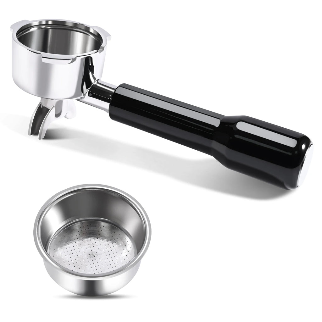 51mm Double Spout Portafilter for Homix Oster Cecotec HiBREW Espresso Portafilter PLUSH