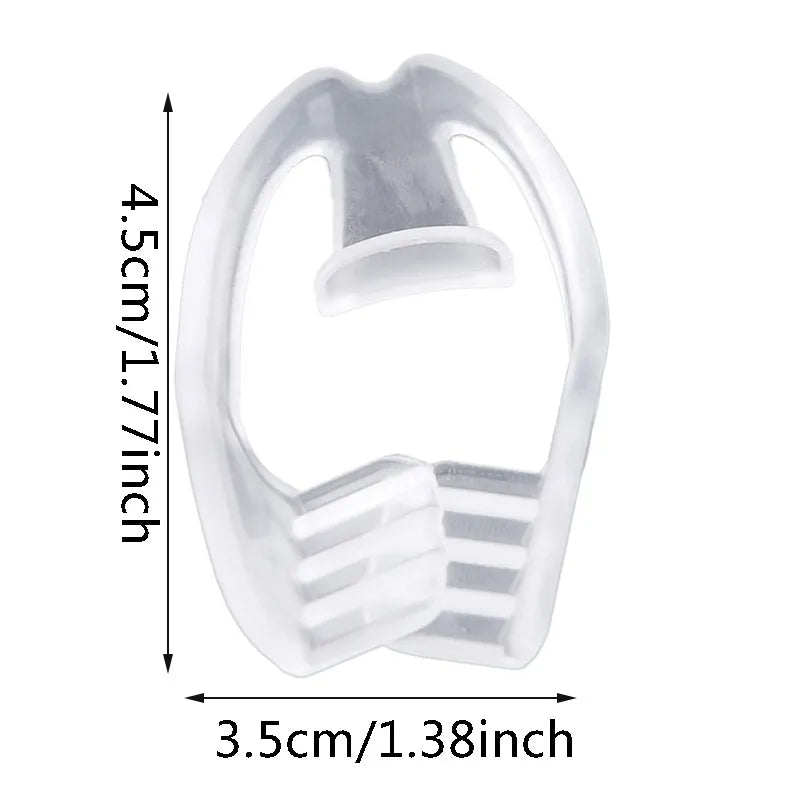 2-Pack Silicone Night Mouth Guard – Teeth Protector Sleep Aid Night Mouth Guard PLUSH